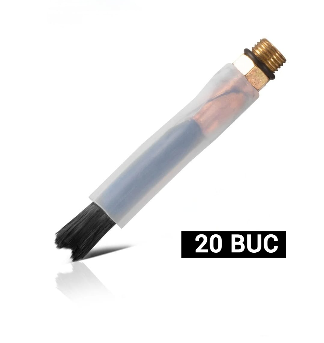 Perie din fibră de carbon pentru echipamente de curățare suduri 20 BUC, 25 lei/BUC