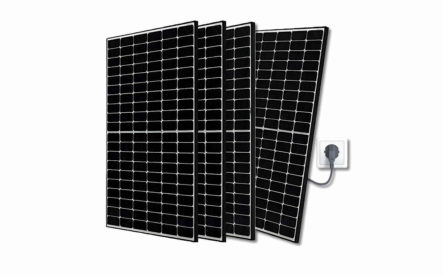 Kit Panouri Solare la Priză - 1,5kW