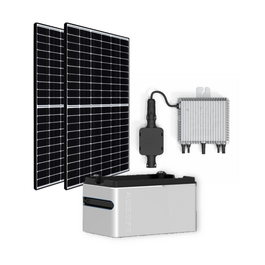 Kit Panouri Fotovoltaice 750W la Priză cu acumulator LiFePO4