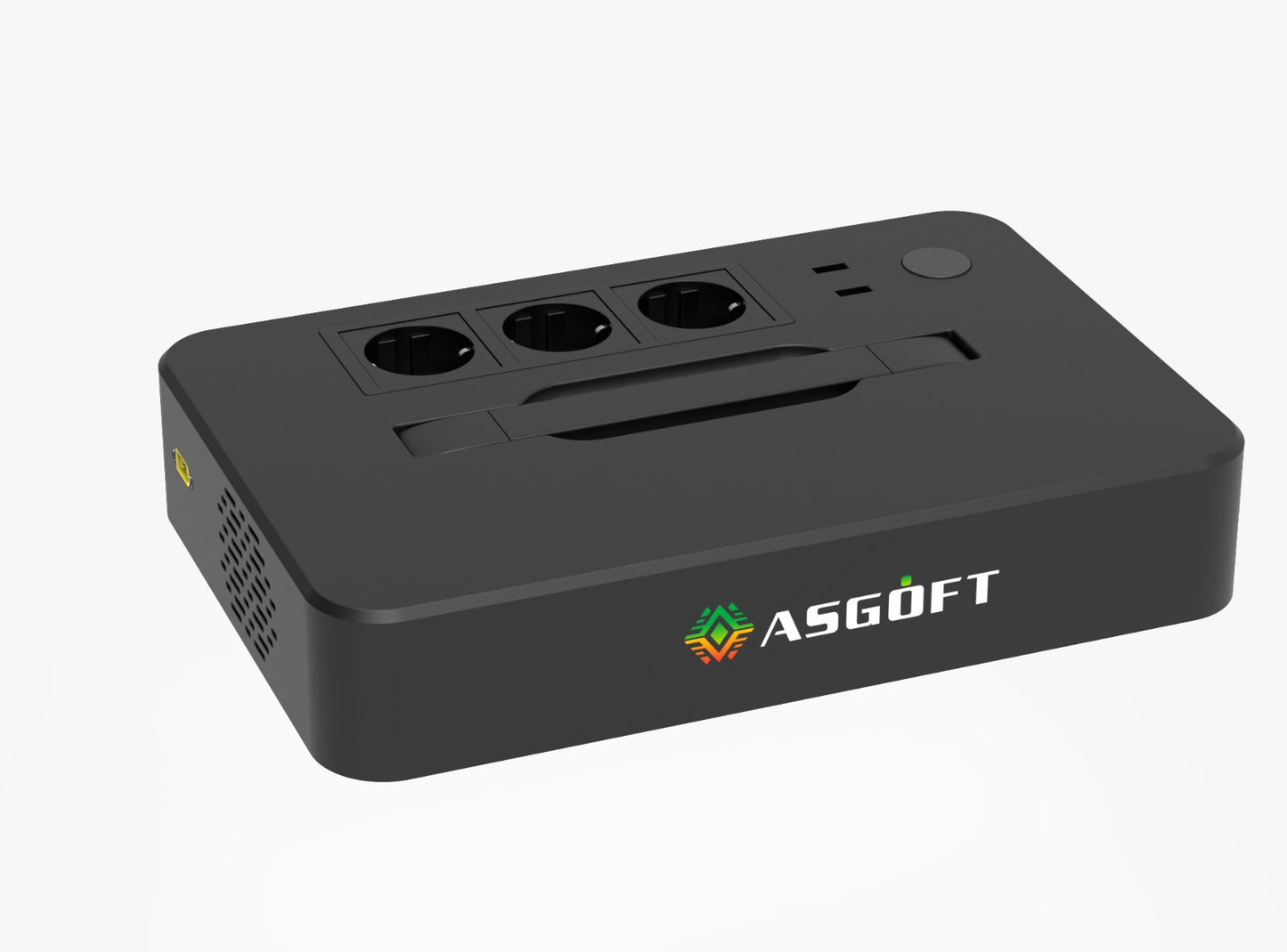 Invertor cu Priză pentru Acumulator - Asgoft